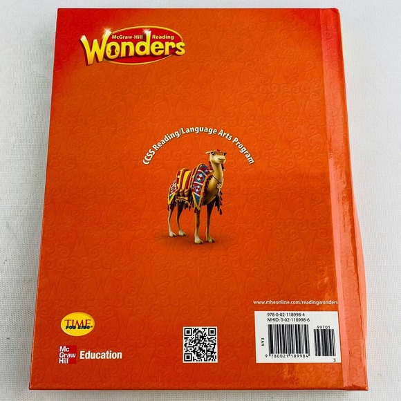 Reading Wonders Grade 3 Literature Anthology 2014 McGraw‎ Hill Hardcover - Picture 2 of 4